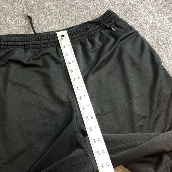 Nike Shorts Mens MEdium Black Red Dazzle Shiny Basketball Baggy Vintage Y2K - Picture 6 of 10